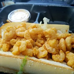 Shrimp Po Boy Sandwiches
