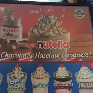 Nutella Shake, yes please!