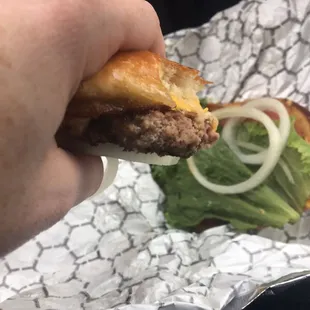 Side pic to show that while I took bites already, it's even in the front.