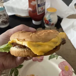 Smashed burger. Missing pickles and onions which is what was requested.