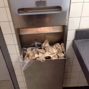 Needs to be emptied and washed......