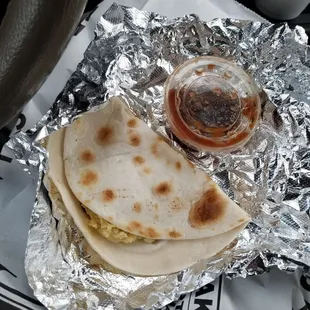 Breakfast tacos are waay underrated!