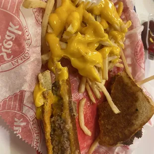 Frisco Melt Combo  Cheese Fries
