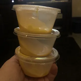 Cheese cup