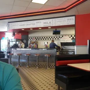 Lunch at Steak n Shake