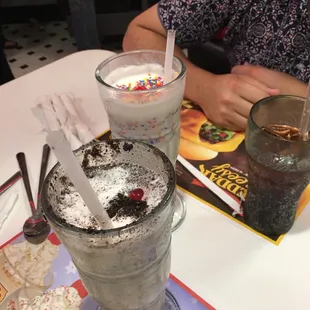 Milkshakes made without enthusiasm!