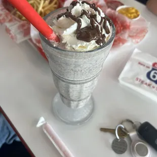 Nutella milkshake. Yummmmm