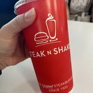 A fountain drink for me