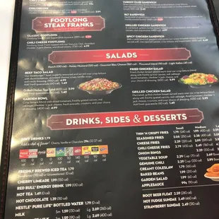 pizza, menu