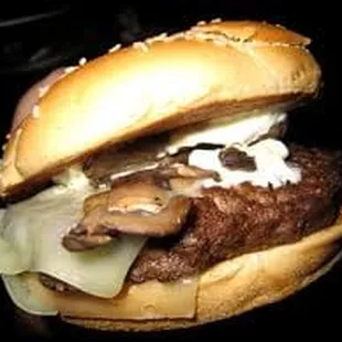 Our Mushroom Cheeseburger is a customer favorite!