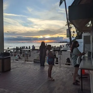 Evening View from Steak Shack