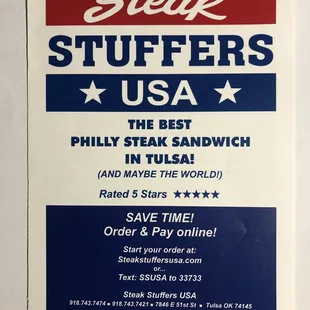 Best Philly Cheesesteak in Tulsa, maybe the world
