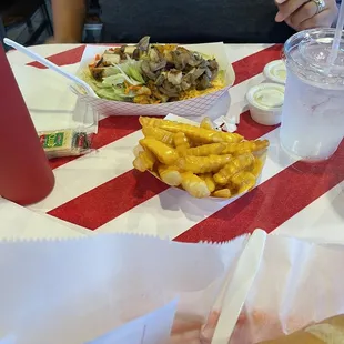 Steak Tossed Salad With Steak