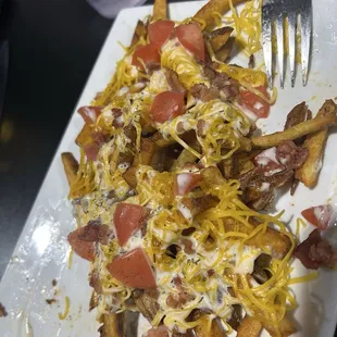 Bacon cheddar ranch fries.