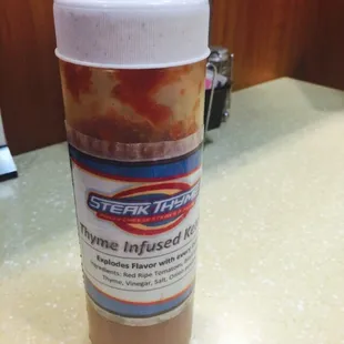 Thyme-infused Ketchup.