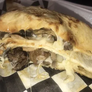 Steak Tips &amp; Shrooms Quesadilla, Steak Tippin Food Truck, Tampa