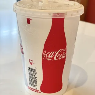 Super small fountain drink