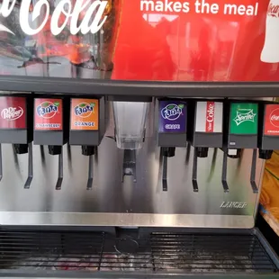 Drink selection (not including beer)