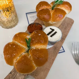 Sea Salt-dusted Potato Brioche