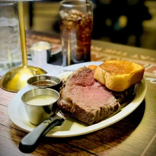 Our delicious Prime Rib Entree
