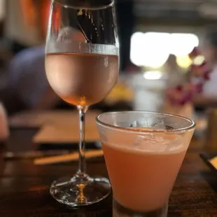 Our drinks were really good when they finally came