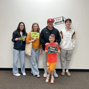 It was fun to watch our children and grand children escape from Alice in Wonderland!