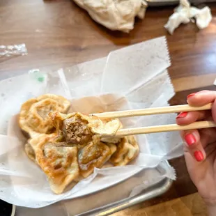 Pork dumplings