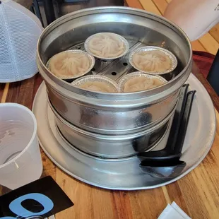 Pork soup dumplings