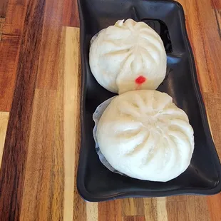 Beef and pork steamed bao