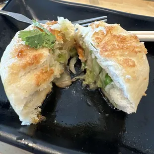 Seared Vegetable Bao