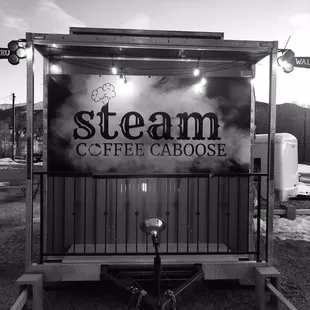 steam coffee caboose