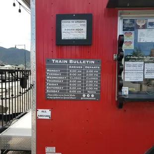 Business hours.