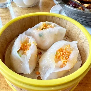 Spinach Seafood Dumpling