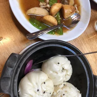 Pan Fried Chicken Buns