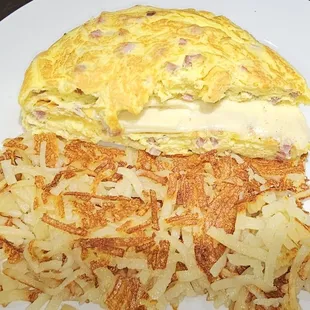 Ham omelet
