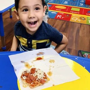 Baking week at STEAM Preschool. Yum!