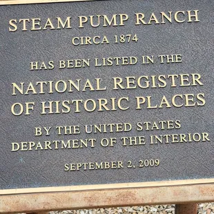 Assign listing it's important in the National register of historic places