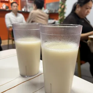 Soy milk (complimentary!)