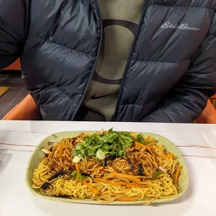 Scallion Oil Lo Mein