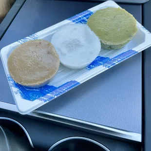 red bean | tapioca | matcha rice cakes