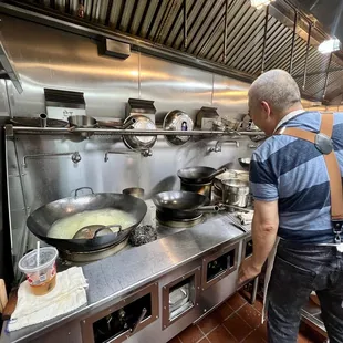 Got a secret peek in the kitchen!