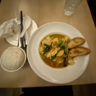Lemongrass Curry w. Chicken