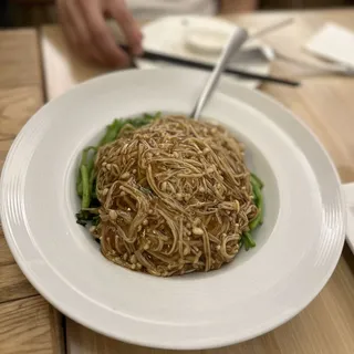 Watercress Sauteed w. Enoki Mushroom