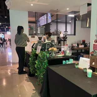 interior, sushi and sashimi