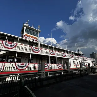 The beautiful steamboat