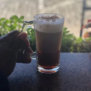 Irish Coffee with Cream