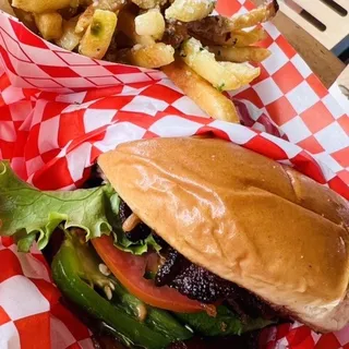 Jalapeno Avocado Burger