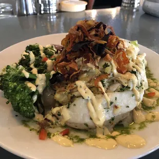 grilled fish, fish, food, seafood, grilled seafood