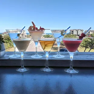 Craft Cocktails on our Ocean View Deck