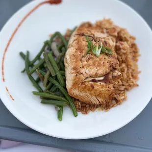 Honey Bourbon Grilled Salmon